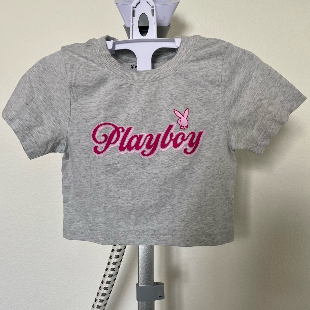 PLAYBOY by Pacsun Throwback cropped T-Shirt XS No Flaws